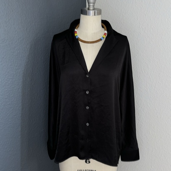 WILFRED Sail Satin Shirt - Picture 2 of 6